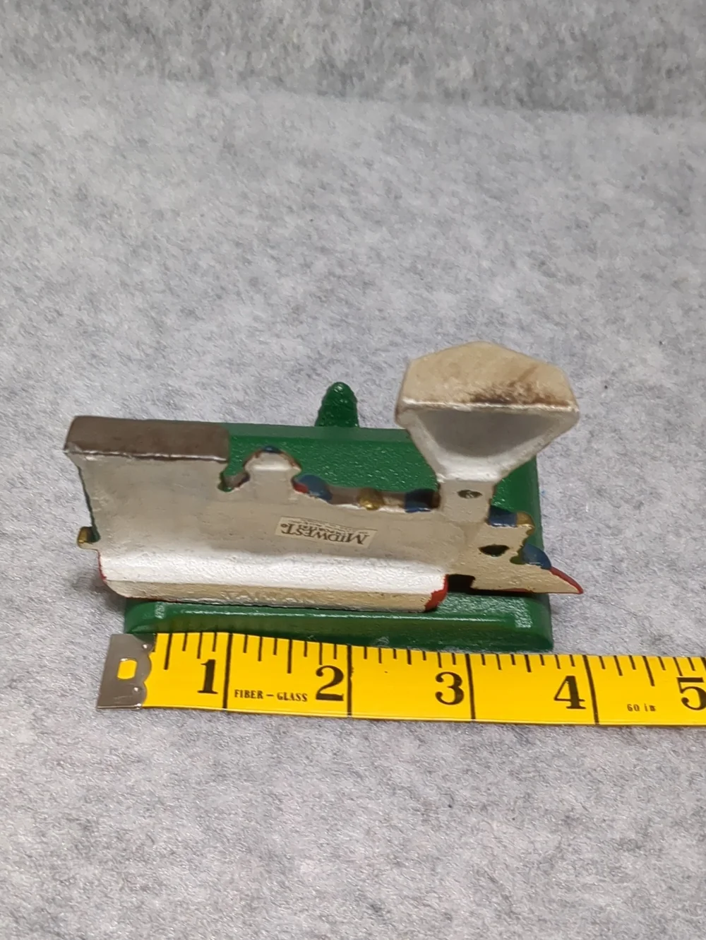 Midwest train engine cast iron stock hanger NIB